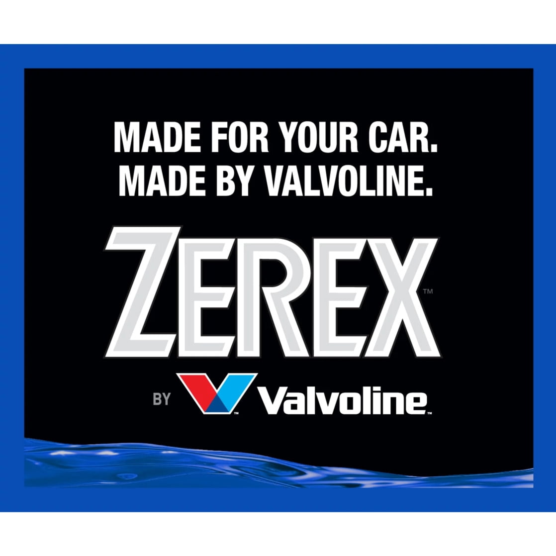 Valvoline Zerex Asian Vehicle Blue Antifreeze Coolant 50/50 India