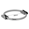 thumbnail image 2 of Fortune Adult Fitness Pilates Ring, Yoga Resistance Training Circle Body Exercise Loop, 2 of 6