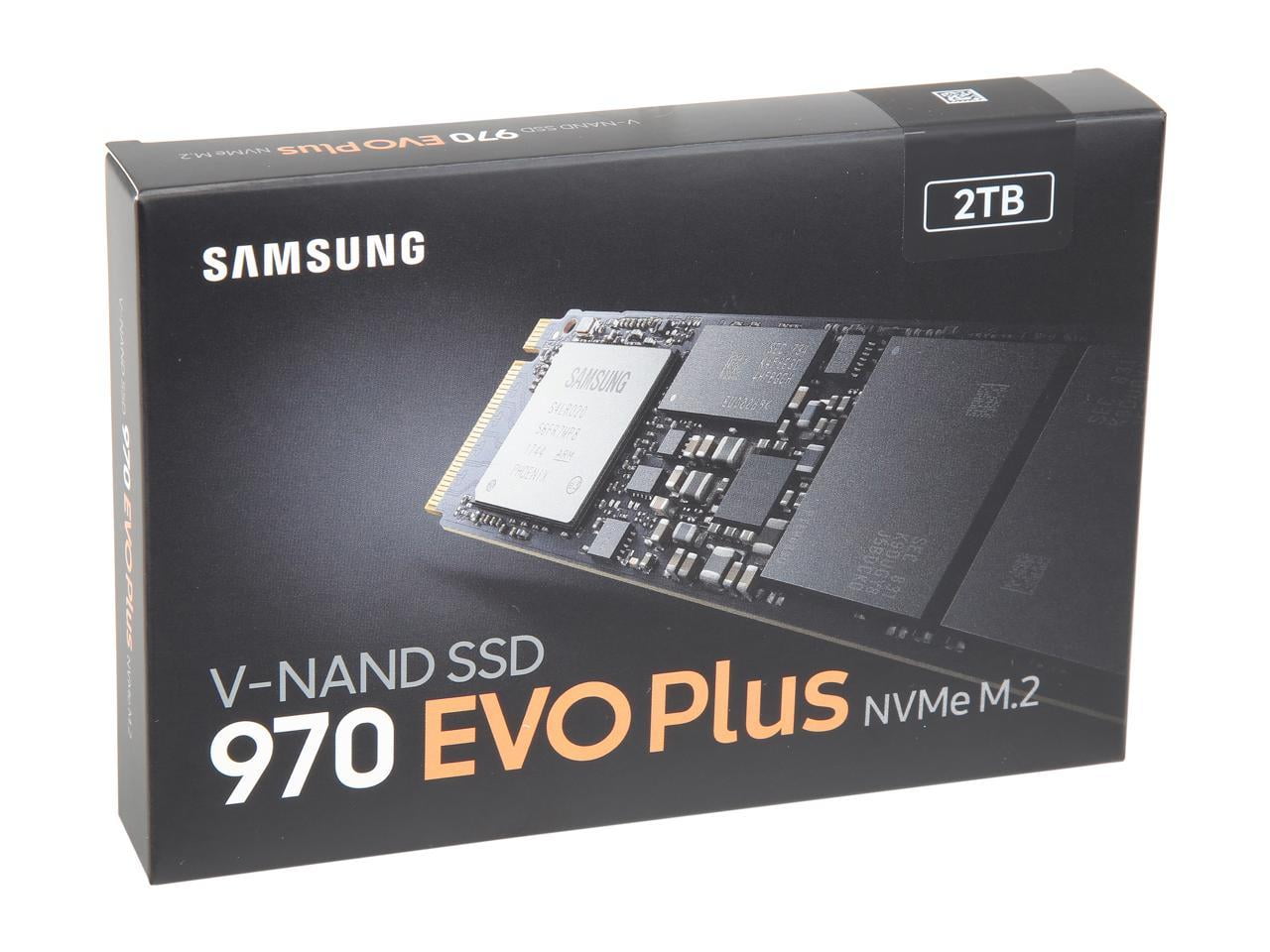 SAMSUNG 970 EVO PLUS M.2 2280 2TB PCIe Gen 3.0 x4, NVMe 