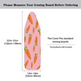 thumbnail image 5 of HELLHERO Elastic Edge Ironing Board Dustproof Cover Home Protective Cover Carrot Design Iron Cover for Tailor(Not Heat Resistant), 5 of 5
