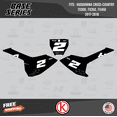 thumbnail image 2 of Kalair GFX Graphics Kit for Husqvarna TX300, FX350, and FX450 (2017-2018) Base Series, 2 of 5