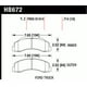 Hawk Plaquette de Frein Performance HB672Y.714 – image 5 sur 5