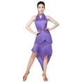 thumbnail image 3 of Latiin Dress Women‘s Dress New Style Fashionable Sequined Fringed, 3 of 9