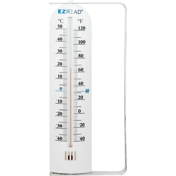 Ezread Indoor/Outdoor Thermometer W/Bracket