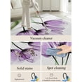 thumbnail image 5 of Purple Tulip Area Rug for Bedroom 5x7 Ft Flower Farmhouse Floral Super Soft fuzzy Throw Rug Non-Slip Fluffy Plush Indoor Floor Carpet for Living Room Nursery Home Decor, 5 of 8