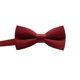 thumbnail image 2 of Minnieouse Pajarita infantil suave y cómoda de color sólido para eventos de negocios Pajarita infantil para bodas Accesorios de disfraces Vino rojo, 2 of 6