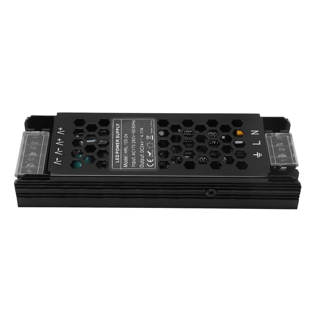 Alimentation LED AC 170260v Entrée 100W Sortie Lumière Bande Convertisseur de Commutation Pilote DC24V