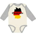 thumbnail image 3 of Inktastic Oktoberfest Germany Map Flag Boys or Girls Long Sleeve Baby Bodysuit, 3 of 5