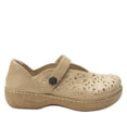 thumbnail image 2 of Comfort Shoes Alegria Opheliah de piel con corte en V Mary Jane Latte, 2 of 8