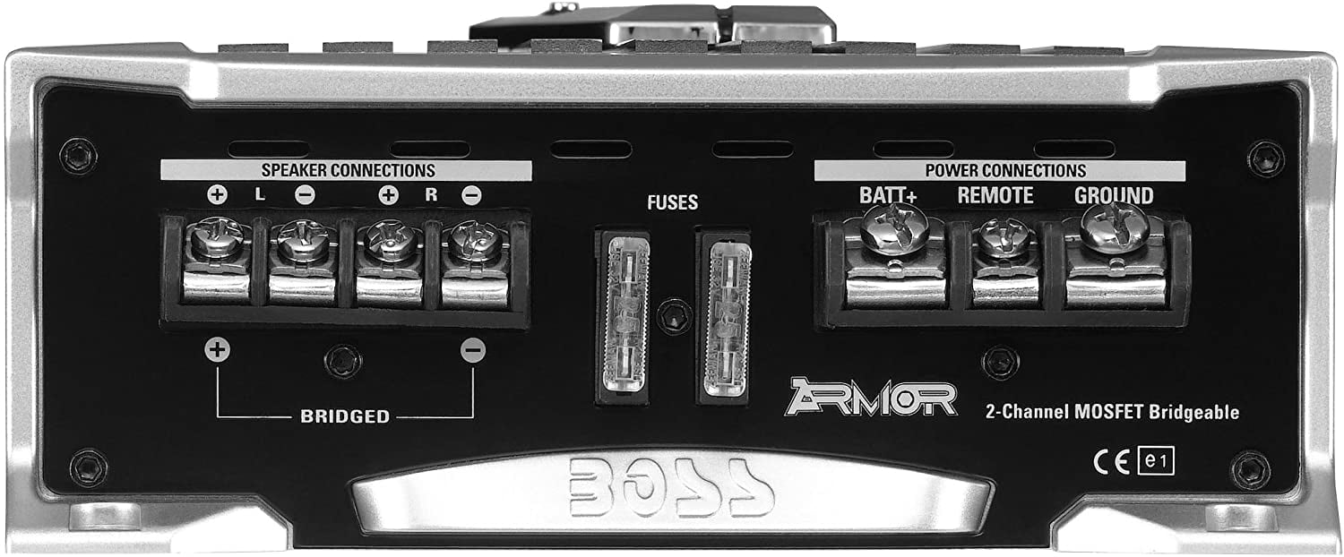 BOSS Audio Systems 1600-Watt 2-Channel Car Amplifier for