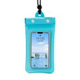 thumbnail image 1 of Waterproof Phone Pouch Fastener Tape Touchscreen Clear Window Leakproof Lanyard PVC  Phone Dry Bag Case Protector Phone Accessories, 1 of 10