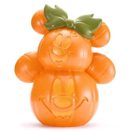 Mickey and Minnie Mouse Halloween Pumpkin Light-Up Decor – Exclusive