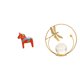 thumbnail image 1 of Figura Decorativa De Caballo De Cristal Dalecarlian Para Estantería, Entrada, Armario, Pasillo, Chimenea, Dormitorio, Sala De Estar, Oficina., 1 of 8