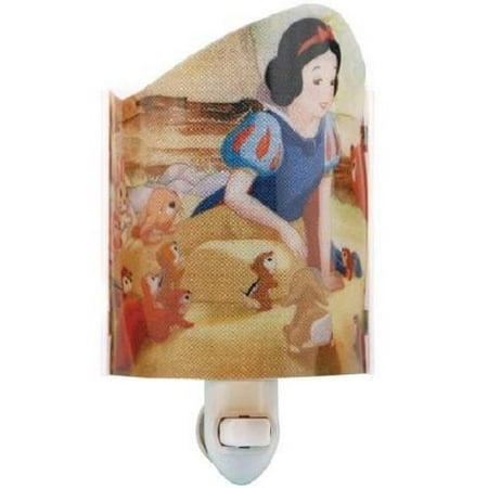 

Disney Princess Snow White and Animals Rotating Plug Acrylic Nightlight 24338