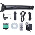 thumbnail image 1 of Usb/Hdmi-Compatible Con Tf Video Recorder Industrial Lab Soldadura Video Microscopio Cámara Gran Campo Visual Manual Iris Lente De Zoom Con Lente 120X Para Reparación De Pcb,38Mp 1080P 2K Eigraketly TO005646-01, 1 of 7
