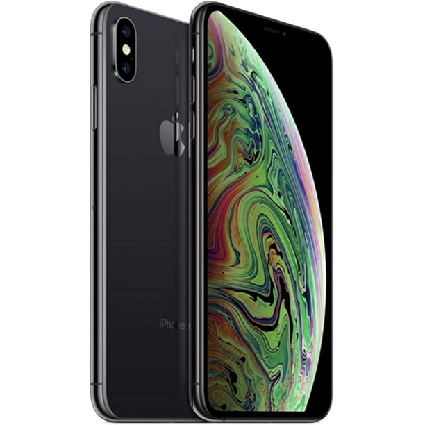 Restored Apple iPhone XS Max Fully Unlocked, Space Gray 256gb