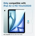thumbnail image 3 of Magic John Screen Protector for iPad Air 11in Tablet Corning Tempered Glass Ease of Use, 3 of 7