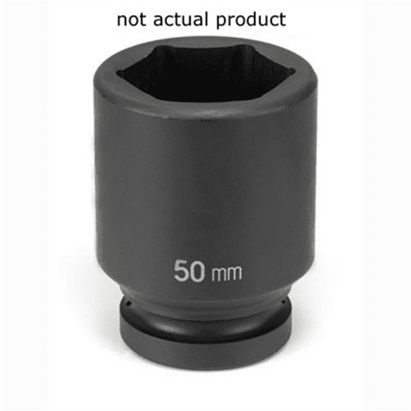 Grey Pneumatic 1" Drive x 26mm Deep Socket