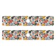 thumbnail image 7 of Yayeee Faucet Mat for Kitchen Sink 30" Diatomite Long Splash Guard Pad, Black Flowers Pattern, 2 Pack, 7 of 7