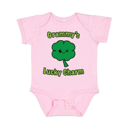 

Inktastic Grammy s Lucky Charm Gift Baby Boy or Baby Girl Bodysuit