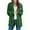 Green, variant on Womens Casual Solid Color Pattern Button Up Cardigan Knit Sweater Coat Lightweight Breathable Hemp Texture Womens Tops Beige,S