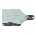 thumbnail image 1 of Rustic Wood Cutting Board, Lavender Flower on Vintage Old Style Table Retro Illustration, Decorative Tempered Glass Cutting and Serving Board, in 3 Sizes, by Ambesonne, 1 of 2