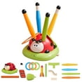 thumbnail image 1 of 2-In-1 Ring Toss & Rocket Launcher Toy with Remote Control, Active Outdoor Game for Family Fun, Party Entertainment, And Motor Skill Development, 1 of 9