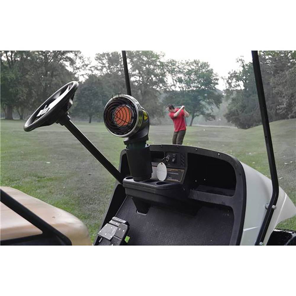 Mr. Heater MH4GC 4000 BTU Propane Portable Golf Cart Cup Holder Heater (2  Pack) - Walmart.com