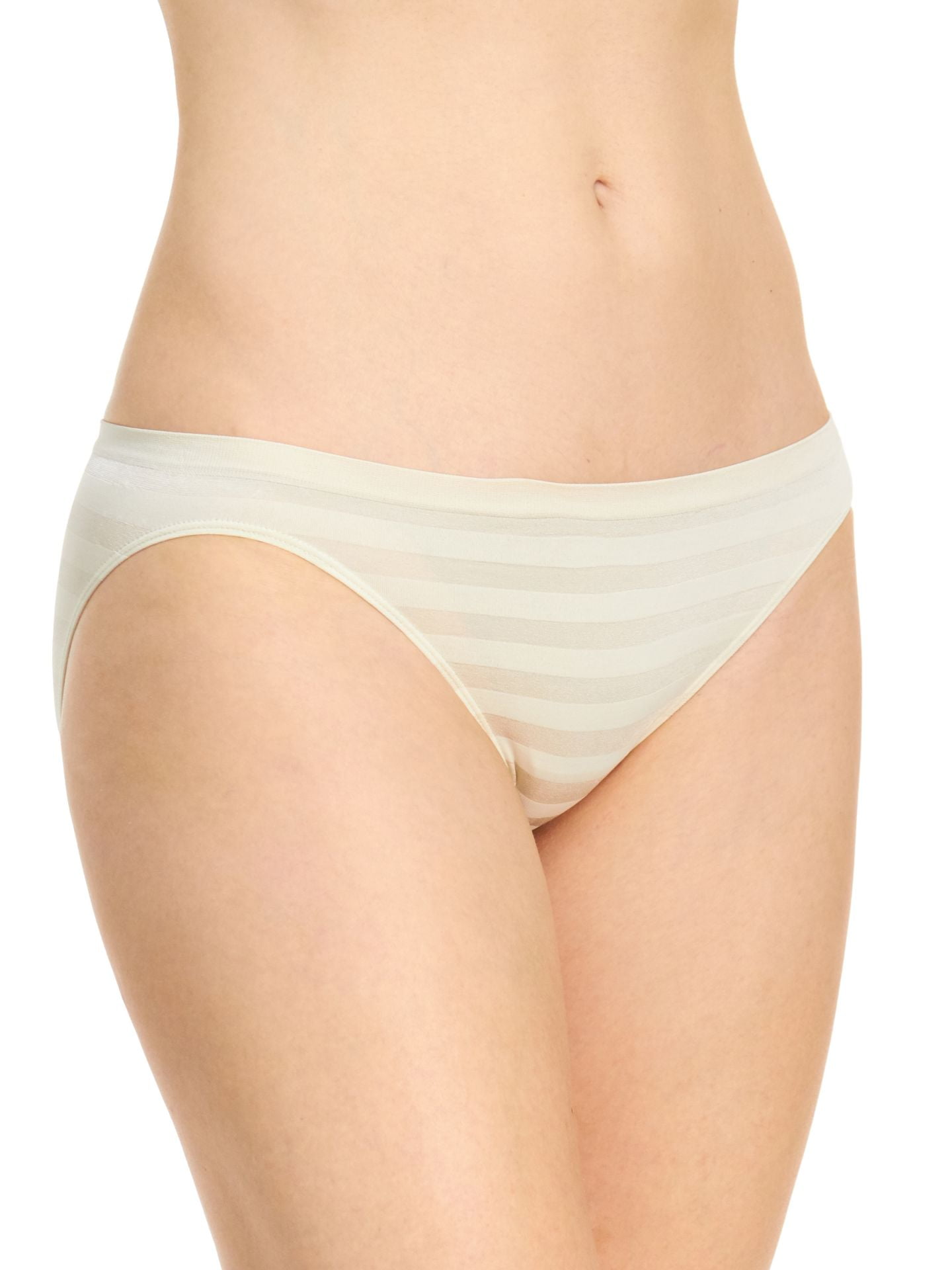 Jockey Women's Seamfree Matte & Shine Bikini, Sandy Shimmer, 7