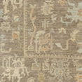 thumbnail image 2 of Hauteloom Berke Wool Living Room, Bedroom Area Rug - Traditional - Darkbrown, OffWhite, DustySage - 9' x 12', 2 of 2