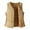 Khaki, variant on yuCgh Women's Winter Fashion Casual Sleeveless Vest Outerwear Warm Cotton-Padded Lightweight Coat with Versatile Design for Layering and Style,Black L