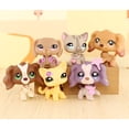 thumbnail image 2 of 6 pcs Little Cat Dog Figurines Toys,Cocker Spaniel #716 #156 #672 Shorthair Cat #1962 #468 Dachshund #932, 2 of 5