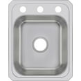 thumbnail image 7 of Elkay CR17212 Celebrity Stainless Steel 17" x 21-1/4" x 6-7/8", 1-Bowl Top Mount Kitchen Sink, 7 of 7