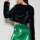 thumbnail image 5 of Chaqueta de abrigo cálida para mujer, de invierno, lisa, con cuello en V, 5 of 6