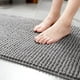 thumbnail image 5 of ¡Liquidación de alfombrillas de baño por menos de $5! PRETXORVE - Alfombrilla de baño de chenilla de pelo corto denso, ideal para todas las estaciones, para uso doméstico, dormitorio, suave,, 5 of 8