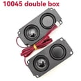 thumbnail image 4 of 2Pcs Compact Square Speakers Sound System 45100 Speaker for Home, 4 of 5