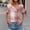 Watermelon Red, variant on Swuxness Women Short Sleeve Casual T Shirts, Spring and Summer Tops, Ladies V-Neck Printed Button Comfortable Fashion Loose Pullover Tee Watermelon Red, XXL