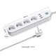thumbnail image 3 of Smart WiFi Socket Power Strip Control remoto Smart Power Strip Enchufe de extensión Ndcxsfigh Para estrenar, 3 of 8