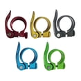 thumbnail image 1 of Vélo Selle Post Clamp MTB Scooters de Montagne Cadre Vélo Sellepost Verrouillage Pôle Réglable Vis Sellepost Verrouillage Raccord de Collier Pièce de Rechange Rouge, 1 of 8