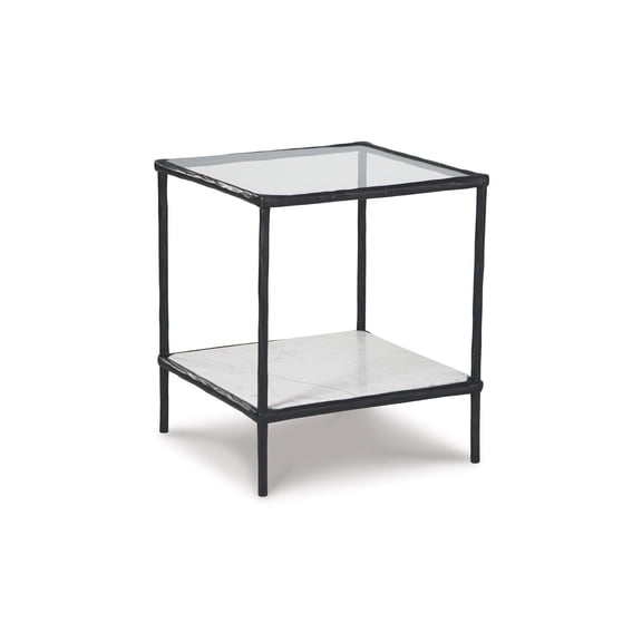 Signature Design by Ashley Casual Ryandale Accent Table Antique Black