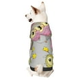 thumbnail image 5 of Uemuo Cartoon Owls for Winter Dog Hoodie Sweatshirts with Pockets Warm Dog Clothes for Small Dogs Chihuahua-X-Large, 5 of 8