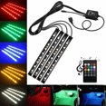 thumbnail image 4 of Sidaley Tira de luces LED para coche, lámpara de cadena, atmósfera, resistente al agua, tira de luces LED, Control remoto, lámpara 5050 9LED Bombillas para automóviles, 4 of 6