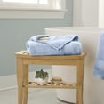 thumbnail image 6 of WelHome 100% Cotton 2 Piece Ultra SOFT TWIST Solid Bath Towels Set, 600 GSM, 30in x 54in, Highly Absorbent, Bathroom Towels For Everyday Use, Light Blue, 6 of 10