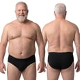 thumbnail image 1 of PROTECHDRY Washable Incontinence Cotton Underwear for Men Brief with Front Absorbent Protection, for Light/Moderate Incontinence, 1 of 12