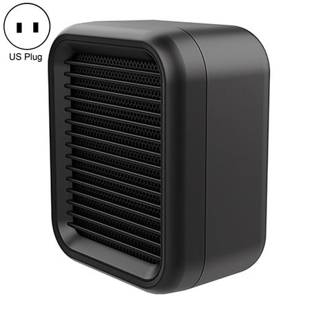 

MWstore Space Heater 2 Modes Thermostat Rapid Heating Flame-Retardant 800W Ceramic Personal Space Heater for Home Office Dorm