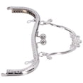 thumbnail image 3 of Metal Purse Frame Vintage Embossed Clasp Lock for DIY Handbags 20.5cm Alloy Frame Making Bags, 3 of 7
