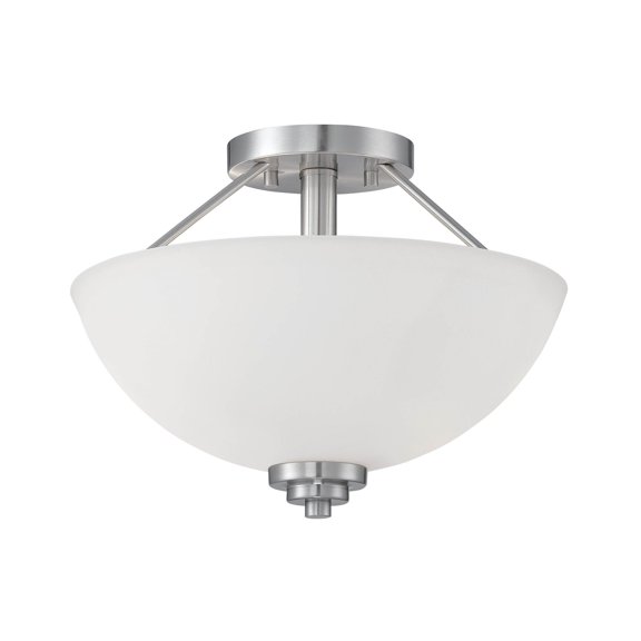 Millennium Lighting - Durham - 2 Light Semi-Flush Mount-10.5 Inch Tall and 13.5