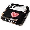 thumbnail image 5 of AISENIN Personalized Picture Blankets for Christmas Couples Gifts, Custom Photo Blanket for Mom Dad Daughter Son Kids Gifts Customized Throw Blanket with Photos Collage, 5 of 5
