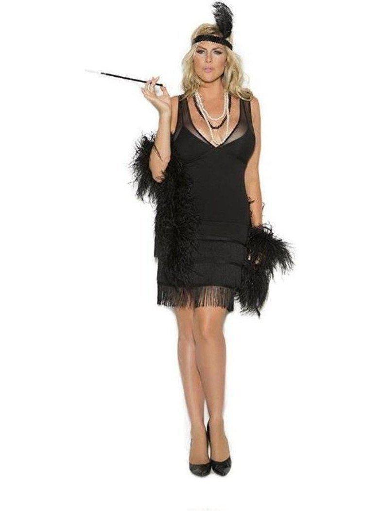 2 piece flapper dress