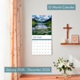 thumbnail image 2 of Calendario de pared Hannah Faith 2026 Versículo bíblico 12 meses, 2 of 8